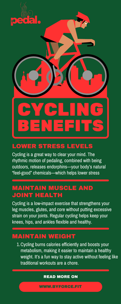 Pedal Your Way to Health: The Benefits of Cycling