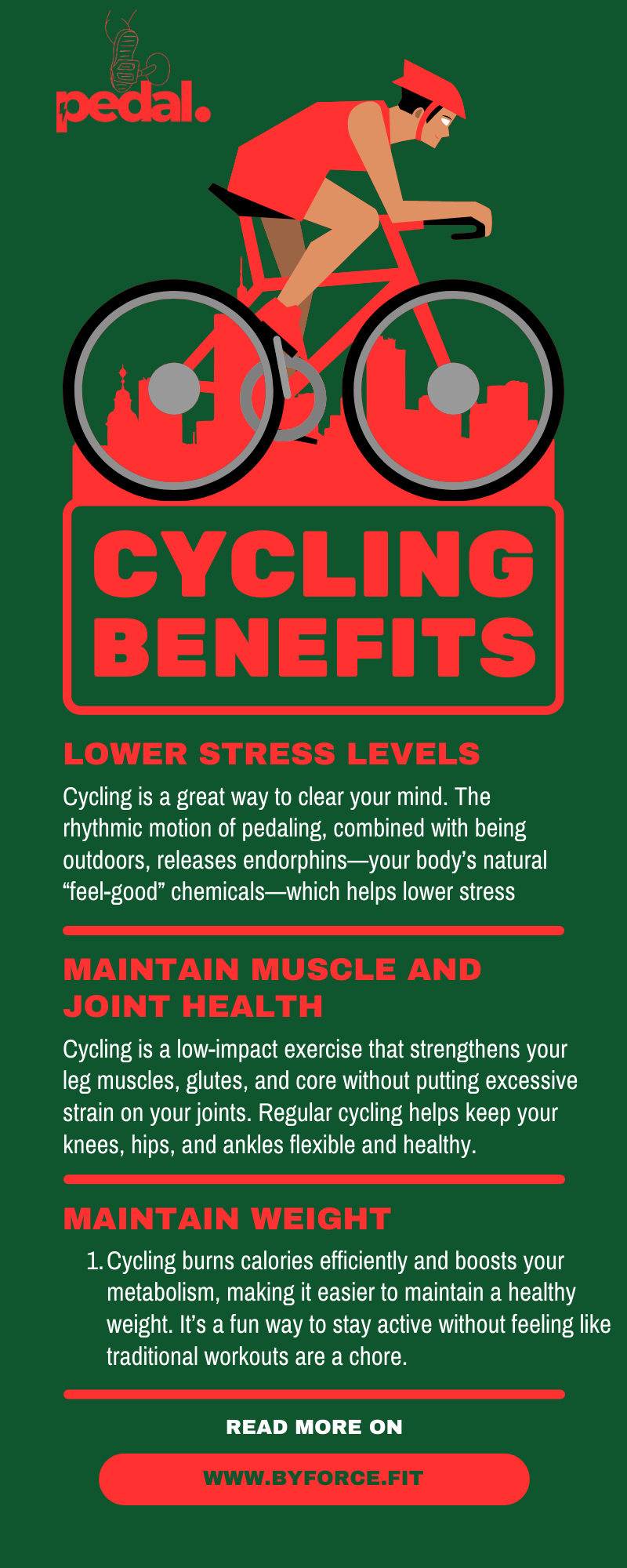 Pedal Your Way to Health: The Benefits of Cycling